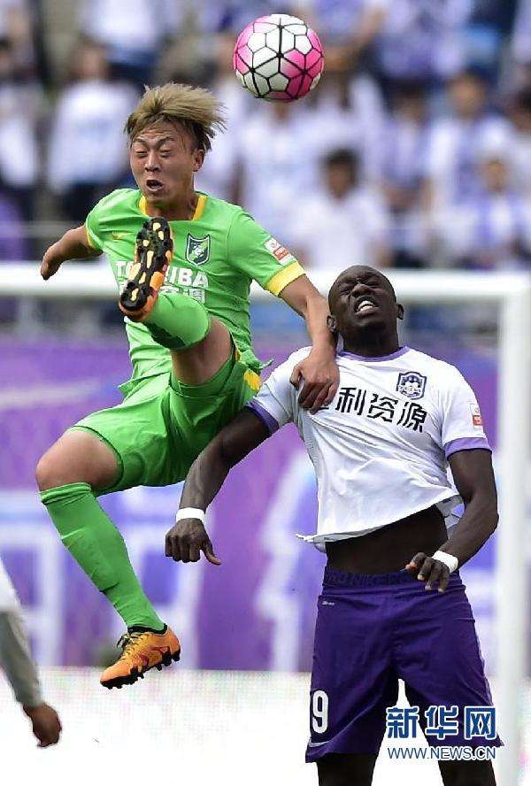 绿城客场不敌泰达，保级形势严峻